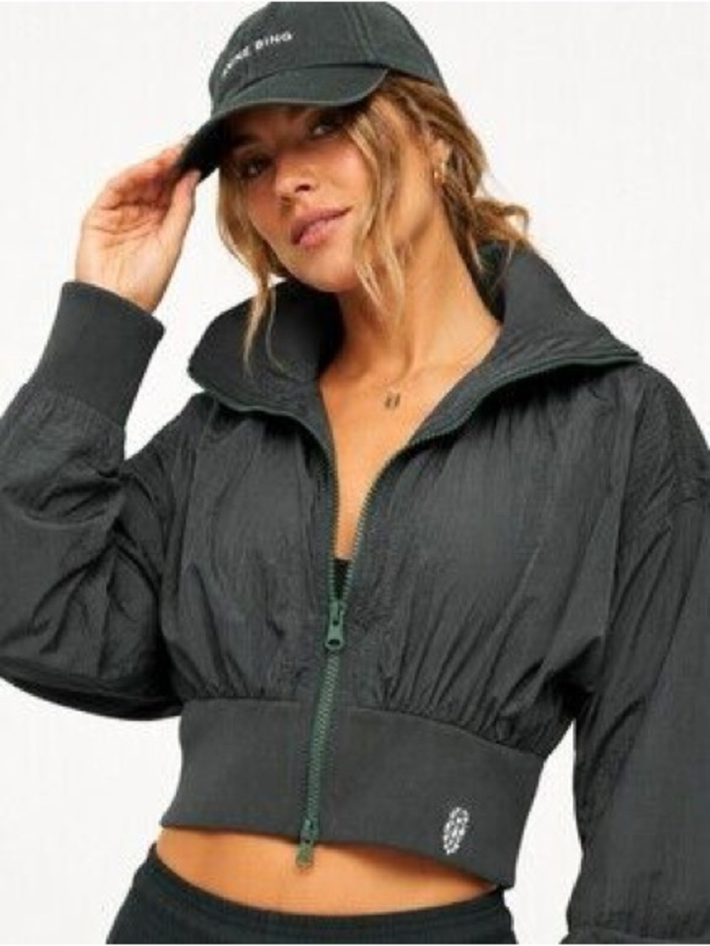 Free People Movement Evergreen Windbreaker